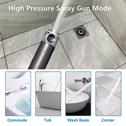 4 in 1 High-Pressure Showerhead with Filtration & Massage