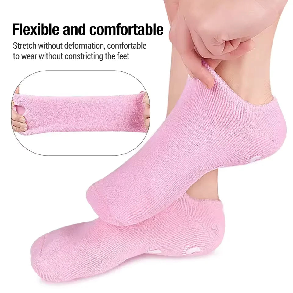 Reusable Hydrotherapy Gel Silicone Socks