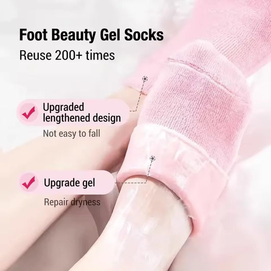 Reusable Hydrotherapy Gel Silicone Socks