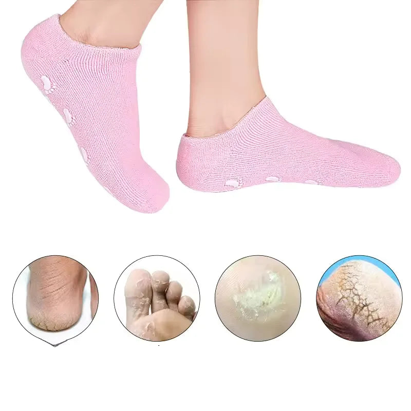 Reusable Hydrotherapy Gel Silicone Socks