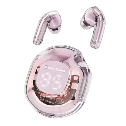 T8 Crystal Transparent Wireless Earbuds (Air 39)